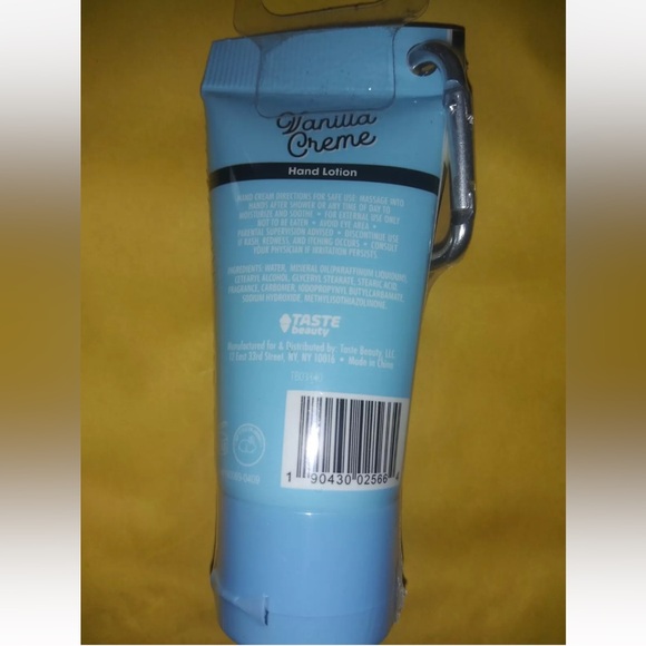 4/$20 4pk Taste Beauty Scented HandLotion 1oz/30ml 1-Berry Sorbet/3-VanillaCrème - Picture 4 of 5